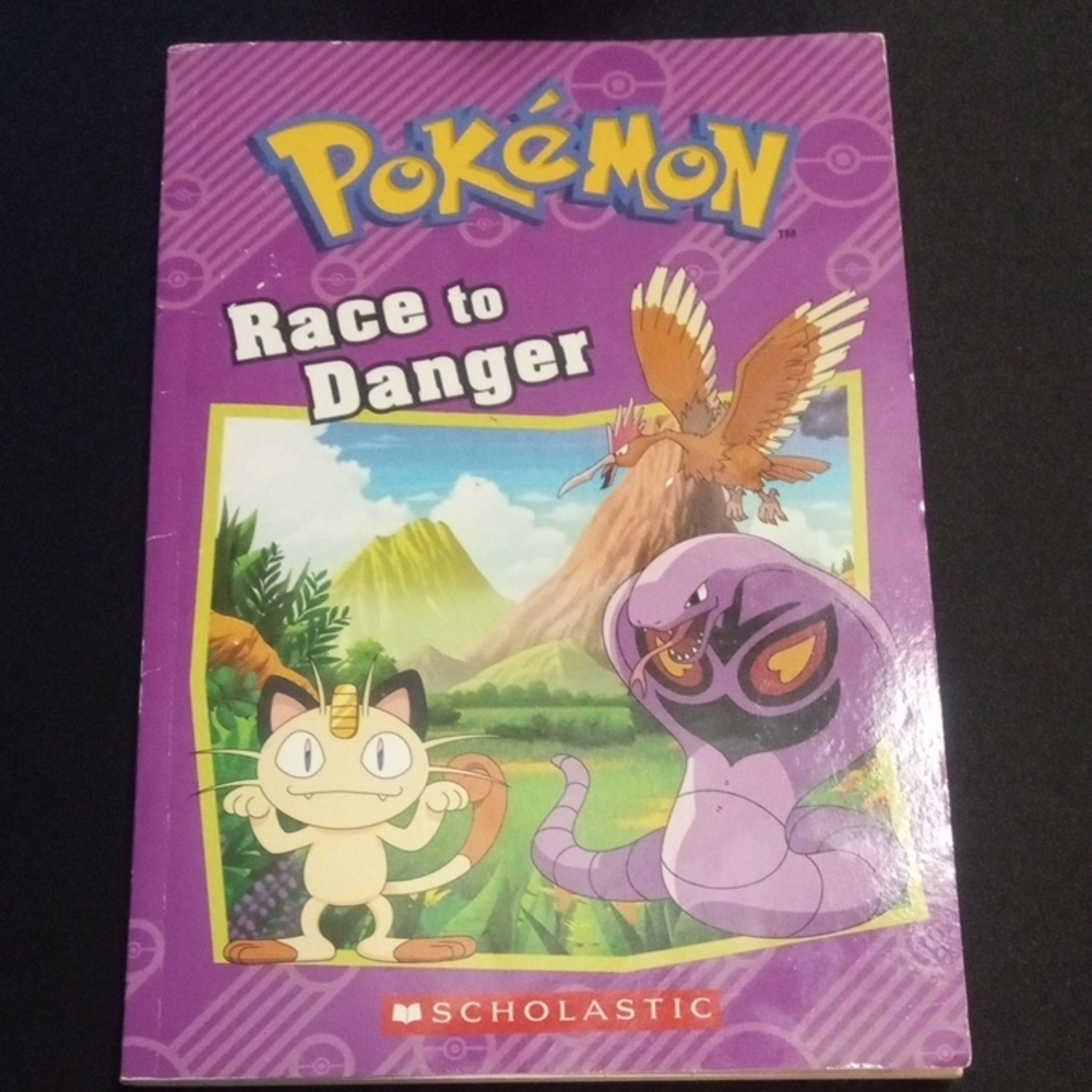 Scholastic Pokemon Book ~ Race To Danger